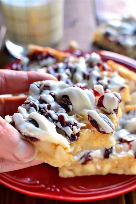 White Chocolate Cranberry Macadamia Magic Bars Lemon Tree Dwelling