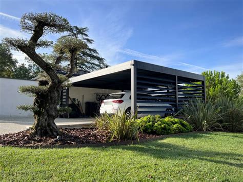 Carport Alu Double Adoss Saint Bernard Fonctionnalit Design Et