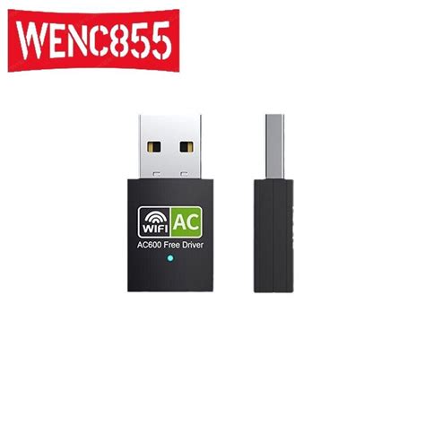 600mbps 80211ac Usb Wifi Dongle Wi Fi 5 Dual Band 245ghz Adapter Pc Laptop Ebay