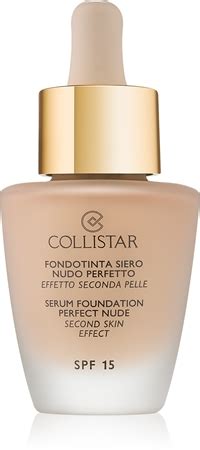 Collistar Serum Foundation Perfect Nude Brightening Foundation For A Natural Look SPF