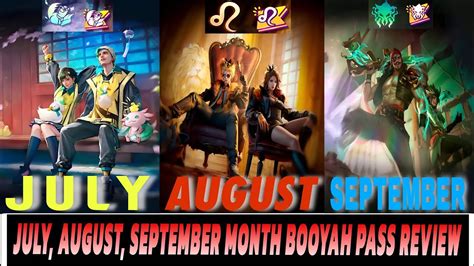 July August September Month Booyah Pass Full Review Upcoming