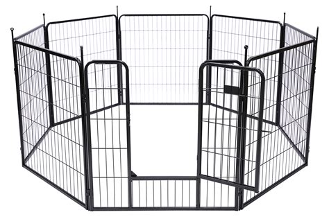 Extra Large 24" x 8 Panels Heavy Duty Dog Fence Indoor & Outdoor Pet ...