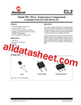 Cl N G Datasheet Pdf Microchip Technology