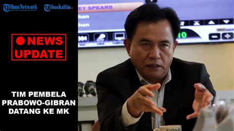 NEWS UPDATE Tim Pembela Prabowo Gibran Datangi Ke MK Daftarkan Pihak