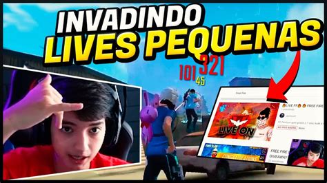 Invadi A Live De Um Aleat Rio E Chamei Pro X No Free Fire Youtube