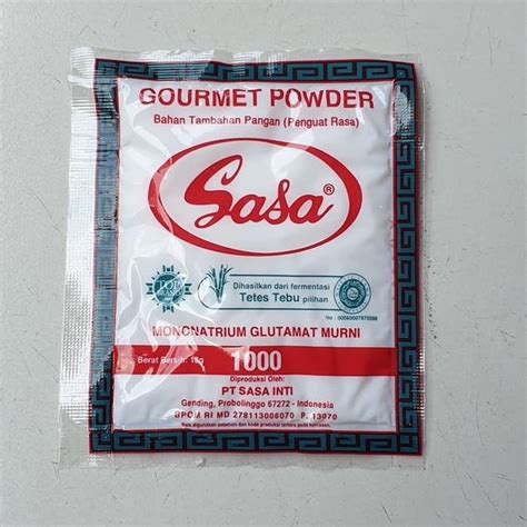 Gourmet Powder Micin Msg Sasa 1000 Per Piece Lazada Indonesia