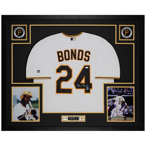 Barry Bonds Signed Custom Framed Jersey Display (JSA & Bonds ...