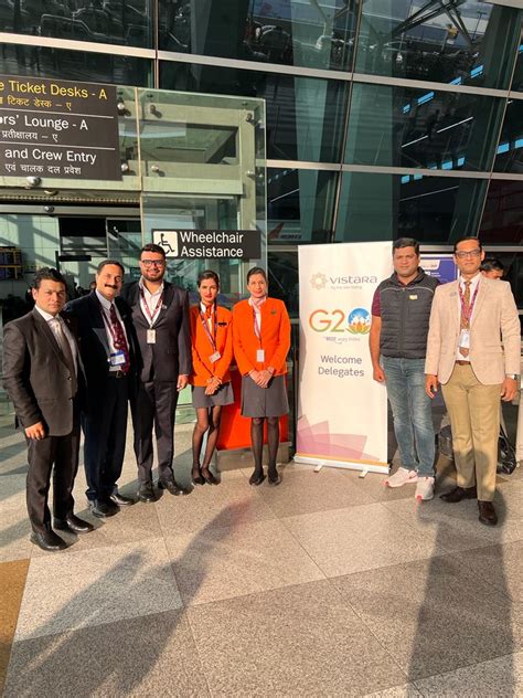 Vistara On Twitter It Was An Honour To Welcome The G Delegates