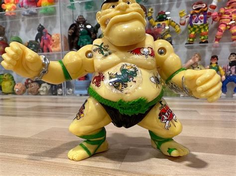 Mavin Tattoo Sumo Wrestler Playmates Teenage Mutant Ninja