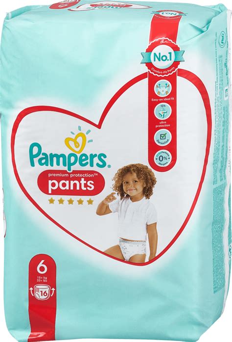 Pampers Premium Protection Pants Gr 6 15 Kg 16 St Dm At