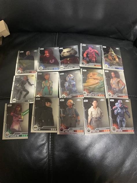 Yahoo オークション スターウォーズ topps Chrom トレーディングカード