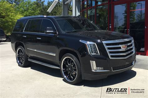 Cadillac Escalade With 24in Lexani Lss10 Wheels Exclusively From Butler