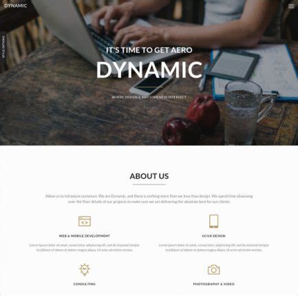 10+ Sample Dynamic Website Templates - Word Excel PDF Formats