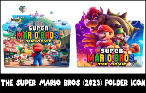 The Super Mario Bros (2023) Folder Icon by eslamzewail on DeviantArt