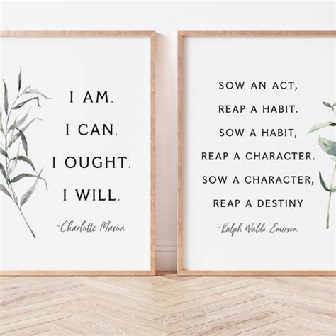 Charlotte Mason Quote Iii Printable Etsy