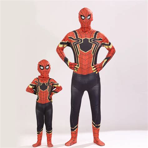 Buy Spiderman Homecoming Cosplay Costume Zentai Iron