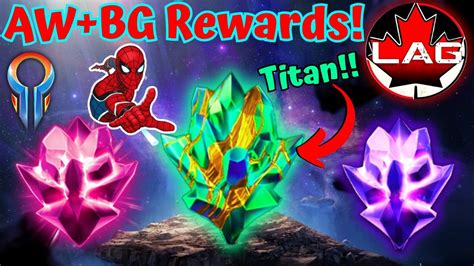 New Titan Crystal Aw Battlegrounds Big Season Rewards Opening X