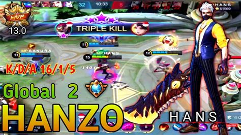 Insidious Tutor Hanzo Strongest Ninja Best Build Top Global