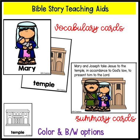 Jesus Presented At The Temple Bible Activities L Stories Of Jesus Bible Lessons Made By Teachers