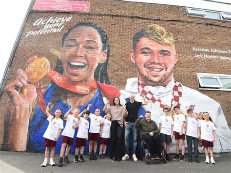 Katarina Johnson Thompson Hopes Mural At Old School Will Inspire Next