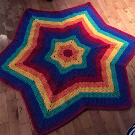 Crochet Star Blanket Patterns The Crochet Crowd