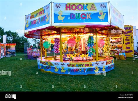 Hook A Duck To Win Stall Hi Res Stock Photography And Images Alamy