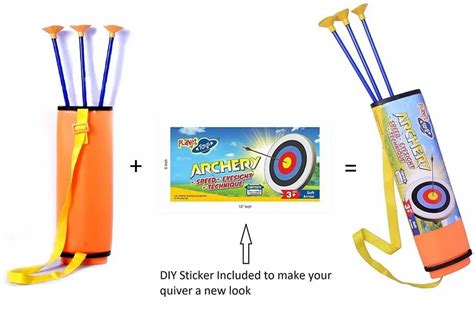 Plastic Archery Set for Kids Boys Bow and Arrow for Kids Archery ...