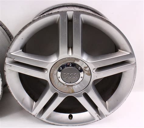 Set Of Stock Alloy Wheels Rims 17 5x112 VW Audi A4 A6 B5 B6 B7 8E0