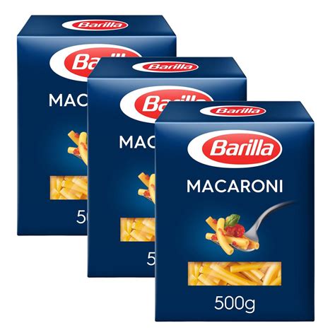 Livraison à Domicile Promotion Barilla Maccheroni Lot De 3x500g