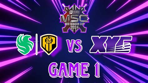 Falcons Ap Bren Vs Xianyou Gaming Game Msc Xyg Vs Fcap