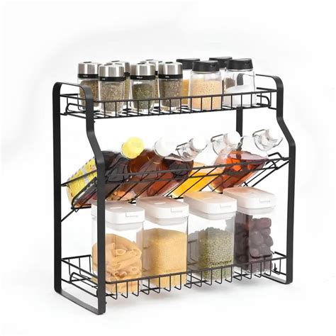 Organizador Rack Cocina Multiuso Especiero 3 Niveles CasaTua Sodimac