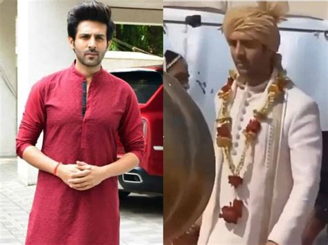 Kartik Aaryans Wedding Video Leaked Actor Spotted Taking Pheras