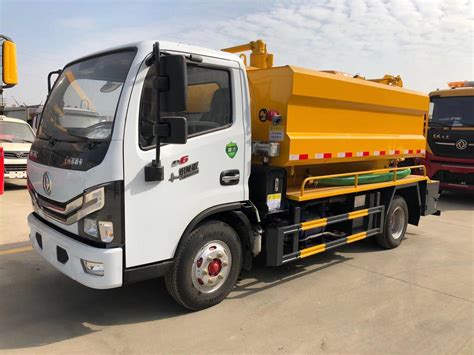 Dongfeng Foton Isuzu 3ton 5ton Vacuum Sewage Suction Combined Jetting