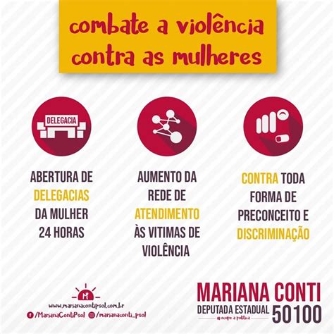 Nossas Propostas De Combate à Violência Contra A Mulher Mariana Conti