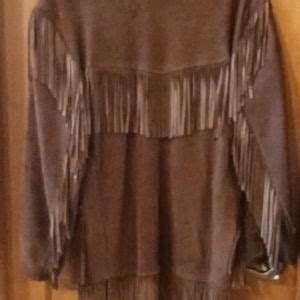 Jo O Kay Jackets Coats Vintage S Fringe Suede Jacket Poshmark