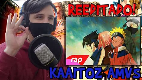 React An Lise Reeditado Rap Do Kakashi Naruto Sasuke E Sakura