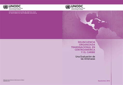 Delincuencia organizada transnacional en Centroamérica y el Caribe