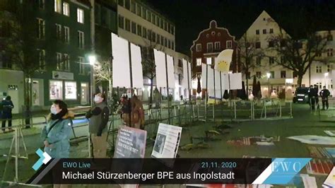 Michael Stürzenberger BPE Live aus Ingolstadt YouTube