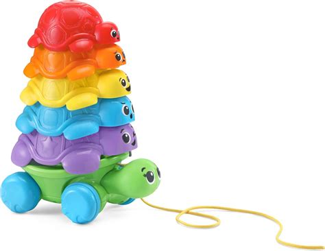 Nest And Count Turtle Tower™ Famille Empilo Tortue — Bright Bean Toys