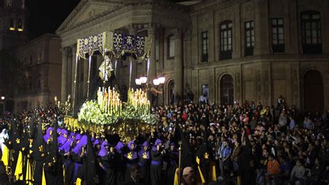 Procesi N Del Silencio En San Luis Potos Tradici N En Semana Santa