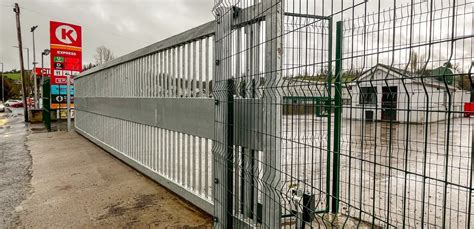 Sliding Security Gates - Teemore Fencing