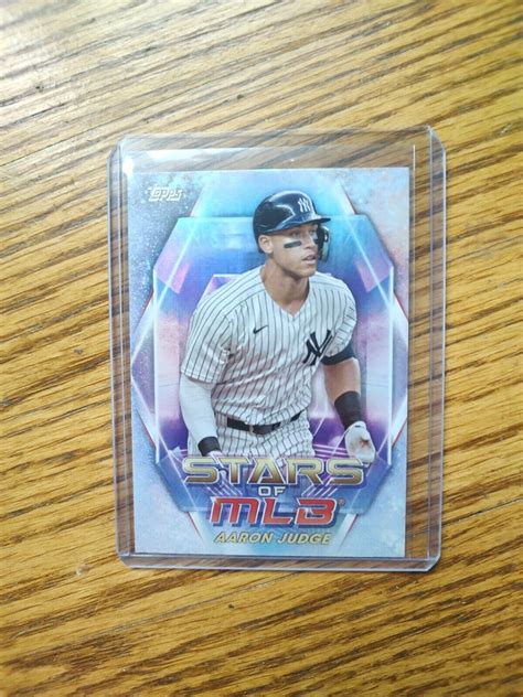 Topps Series Aaron Judge Stars Of Mlb Smlb New York Yankees