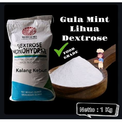 Jual Gula Donat Gula Manis Dextrose Monohydrate 1kg Shopee