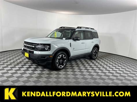 New 2023 Ford Bronco Sport Outer Banks Sport Utility For Sale I6251 Kendall Automotive Group