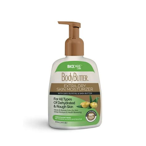 Biocare Body Butter Extra Dry Skin Moisturizer With 100 Olive Oilandshea