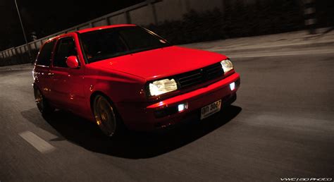 Red Golf Mk3 And Friends Flickr