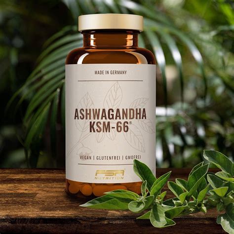 FSA NUTRITION Ashwagandha KSM 66 Kapseln 53 55 G Shop Apotheke