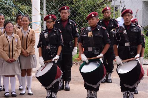 Escuela Secundaria Técnica 73 Banda de guerra de la Escue Flickr