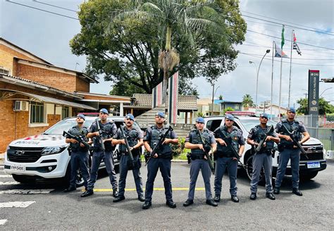 Policiais Da For A T Tica De Araraquara Ir O Refor Ar A Seguran A Na