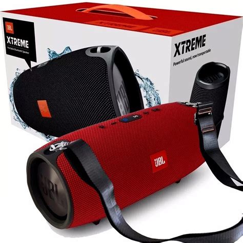 Caixa De Som Jbl Mini Extreme Potente Linha Vermelho Novo R